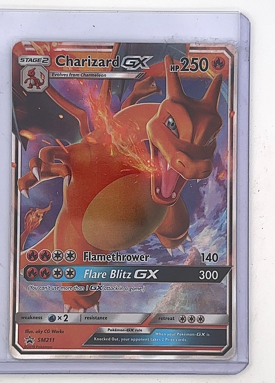 Charizard GX - SM211 #SM211 — front