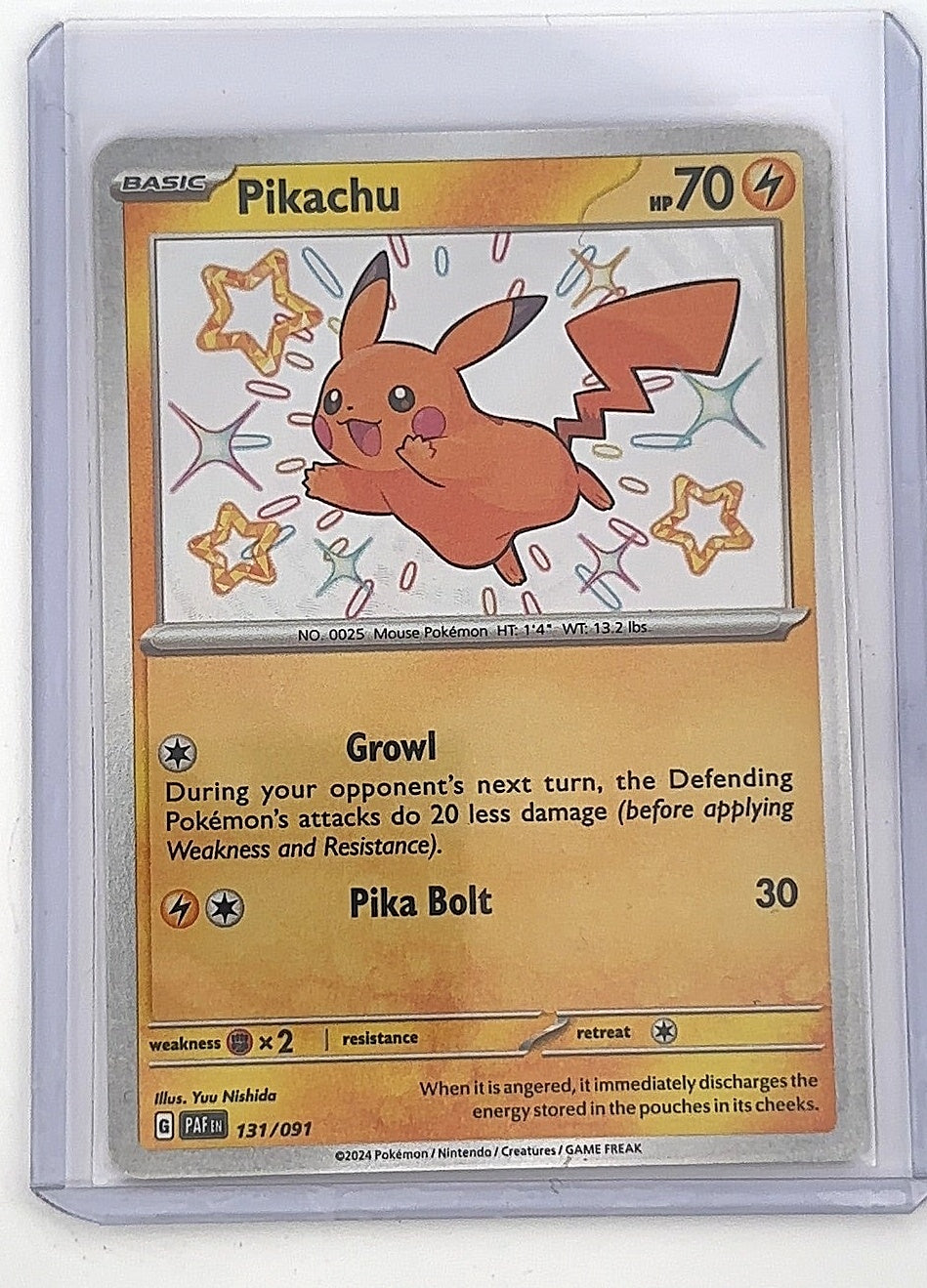 Pikachu - 131/091 #131/091 — front