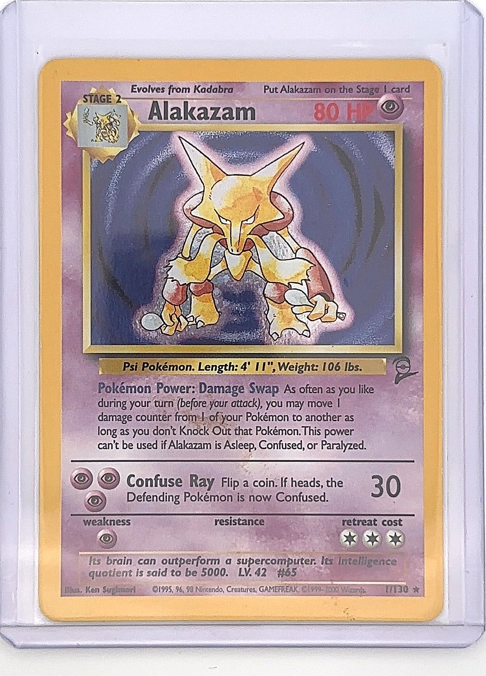 Alakazam #001/130 — front