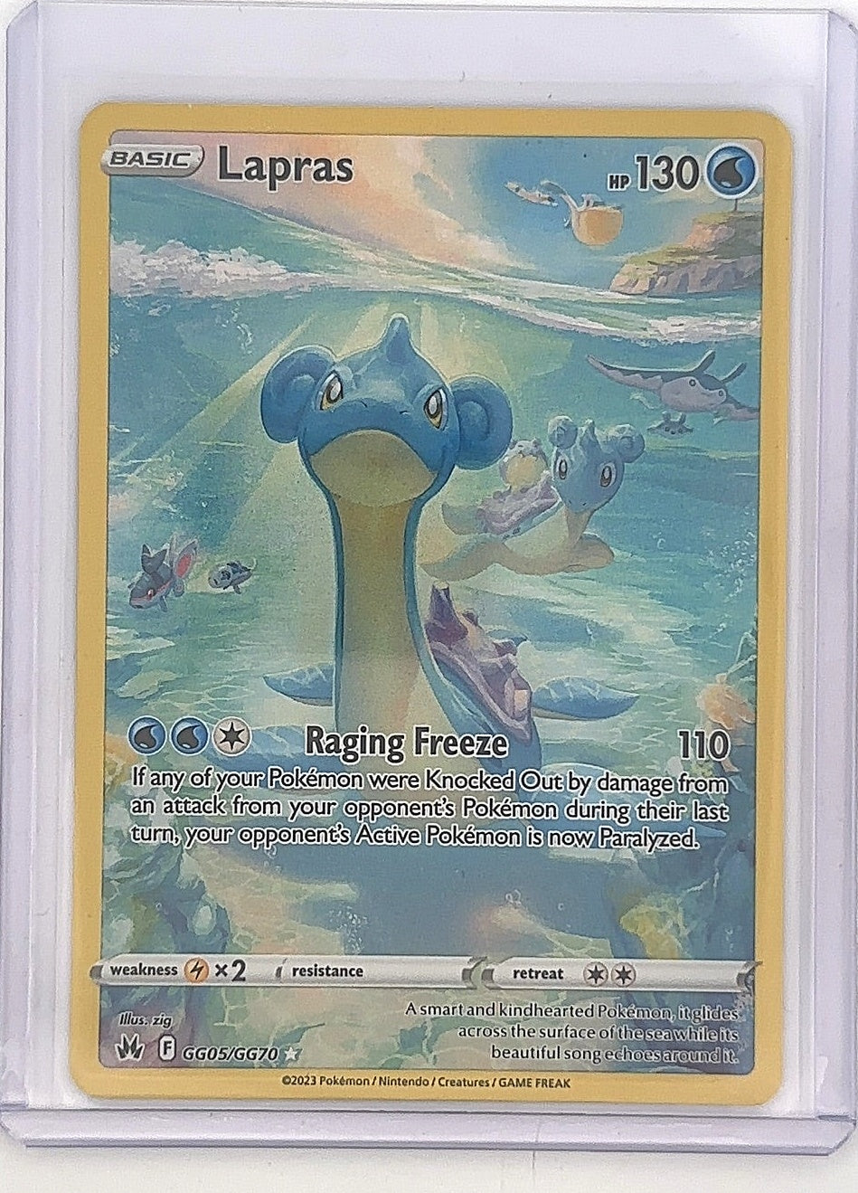 Lapras #GG05/GG70 — front