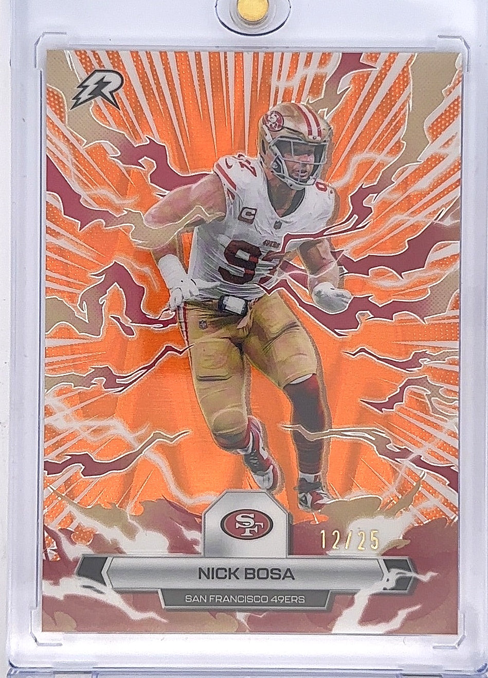 Nick Bosa #89 12/25 — front