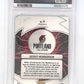 2023 Panini Mosaic Thunder Road Scoot Henderson [Green] #14 PSA 10 — back