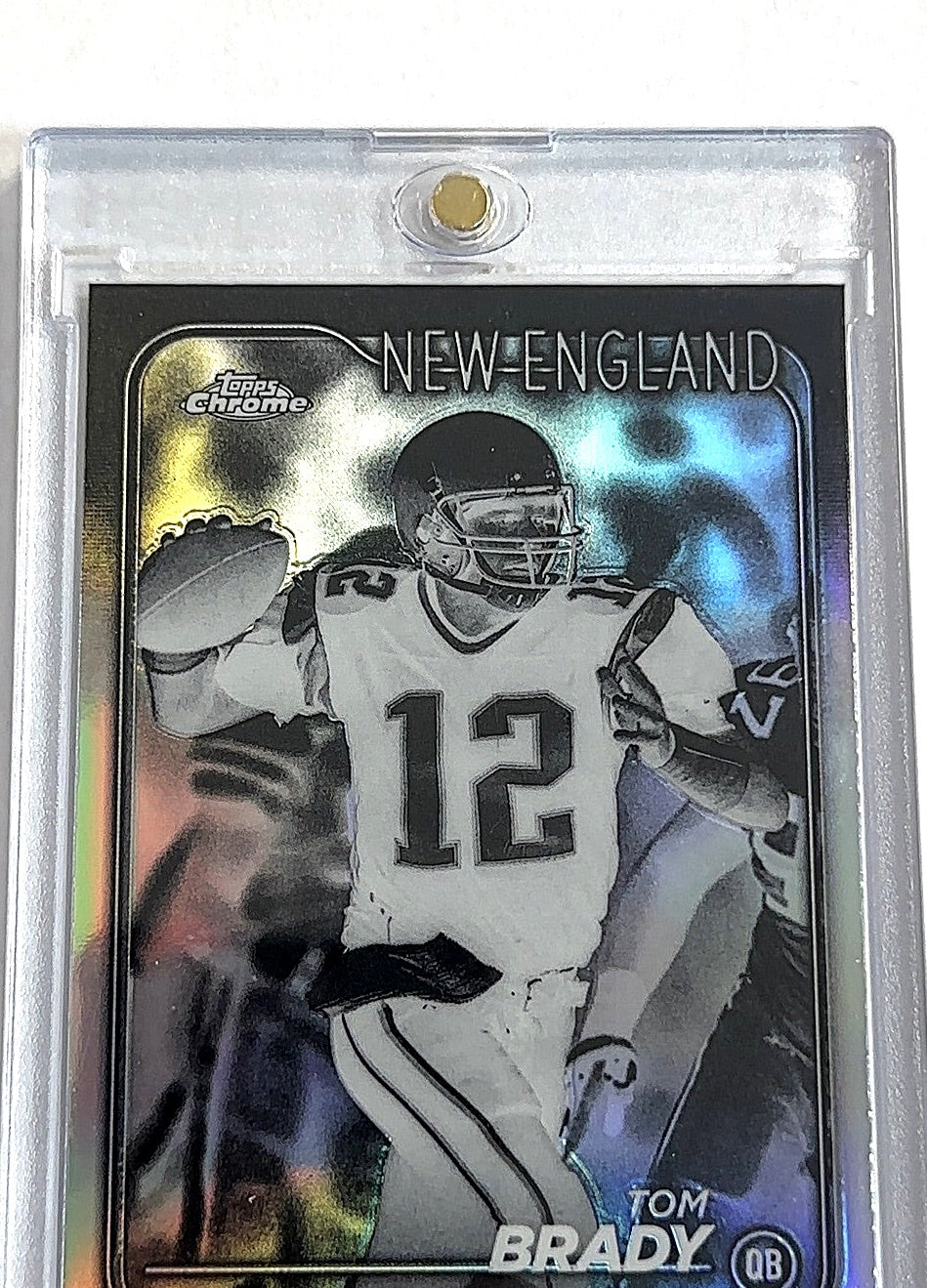 2024 Topps Chrome Tom Brady [Negative Refractor] #120 — front