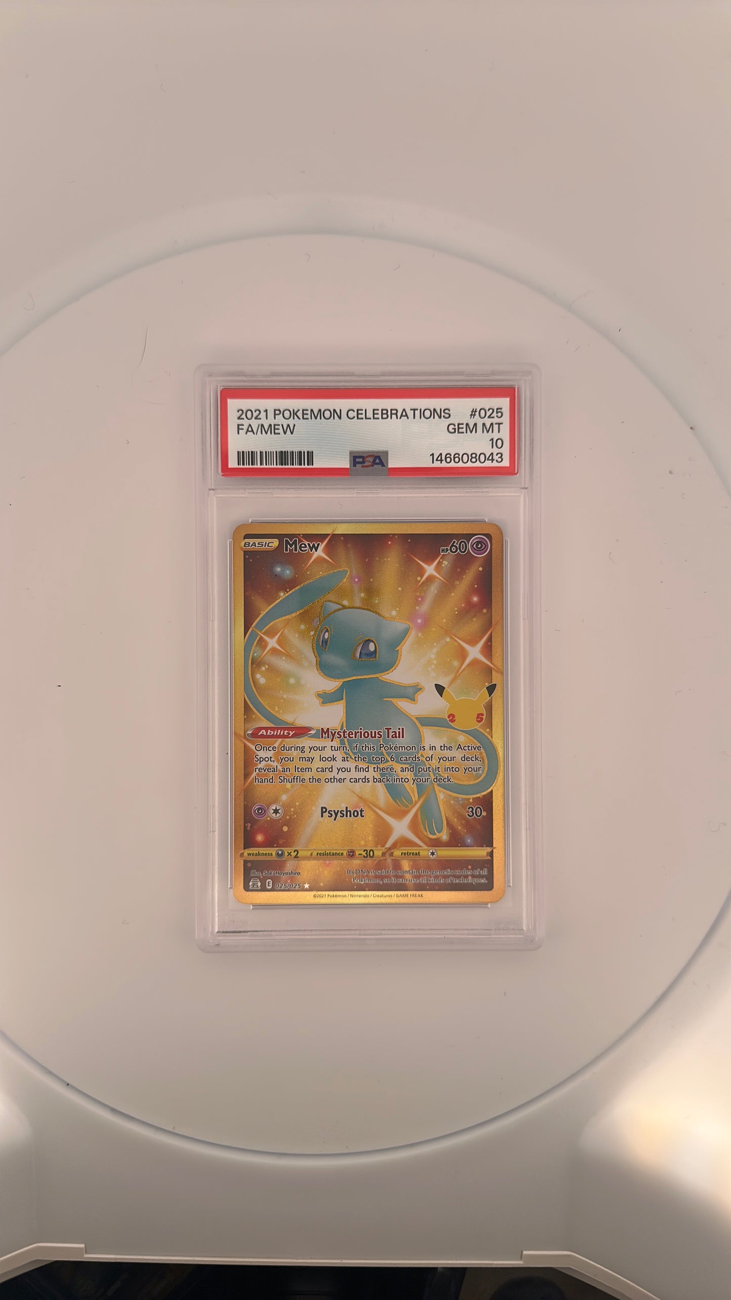 Mew (Secret) Celebrations #025/025 — front