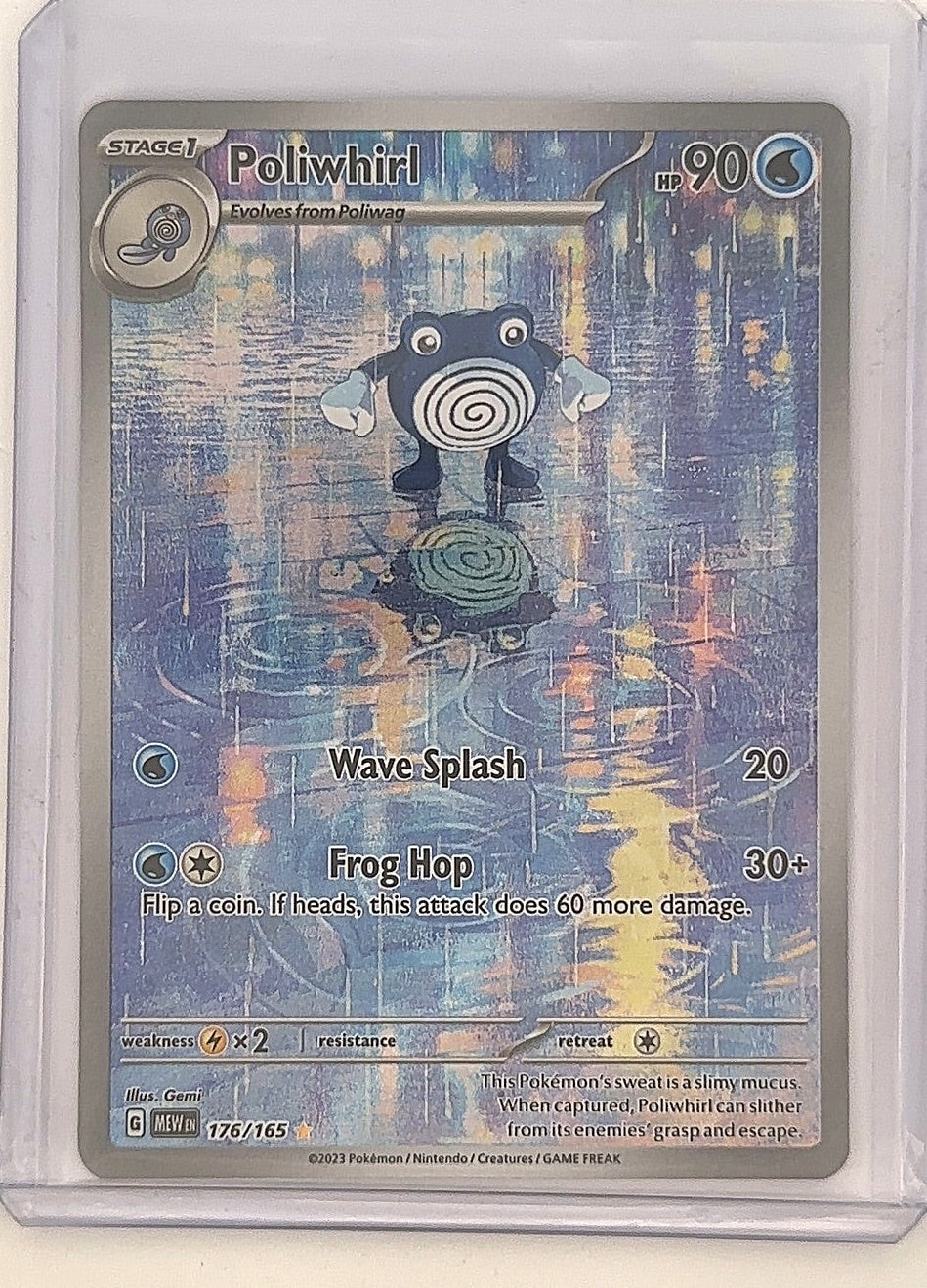 Poliwhirl - 176/165 #176/165 — front