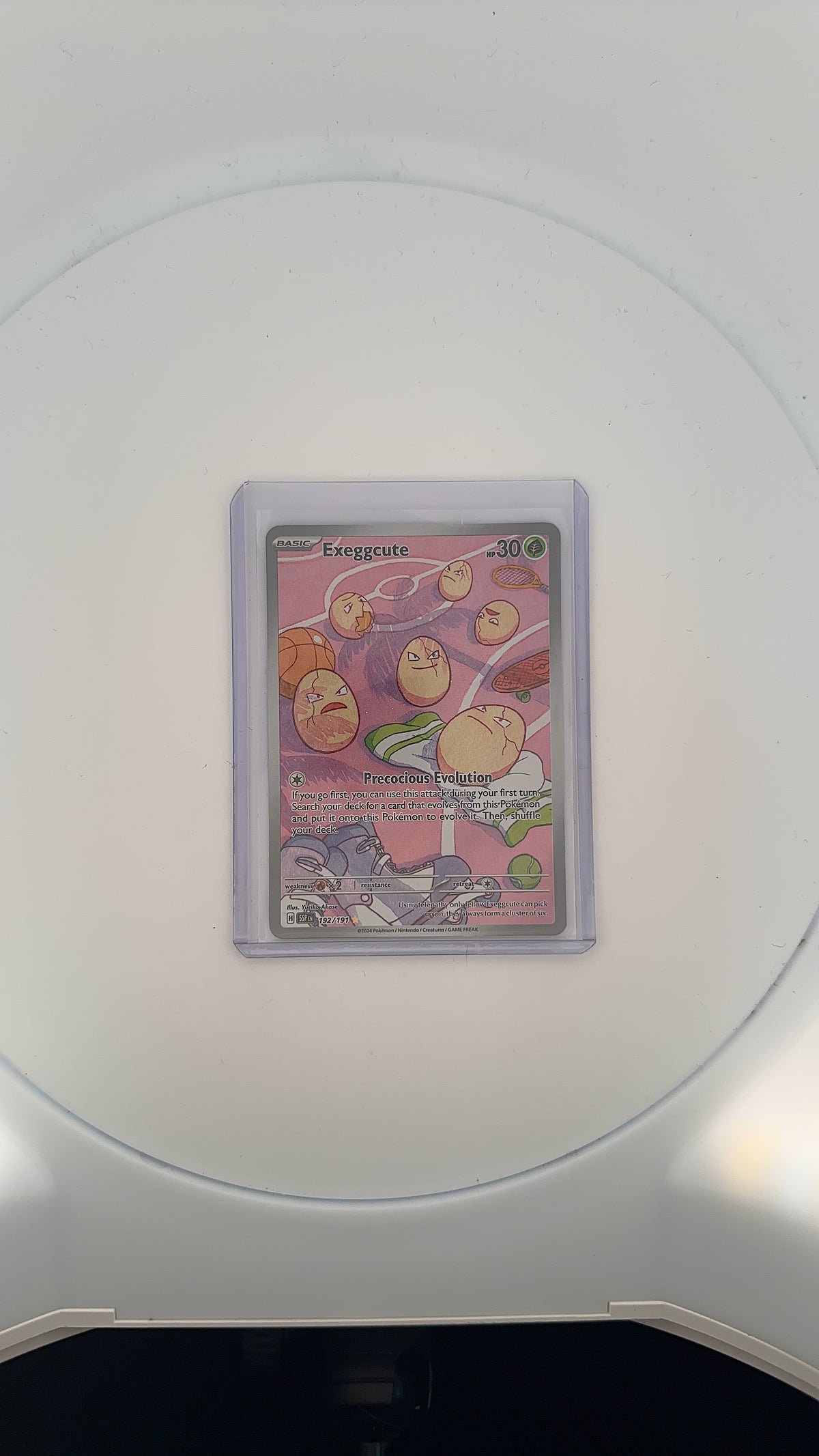 Exeggcute - 192/191 #192/191 — front
