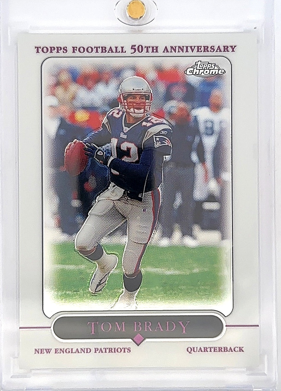 2005 Topps Chrome Tom Brady #46 — front