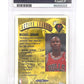 1995 Topps Active Leader Michael Jordan #4 PSA MINT 9 — back