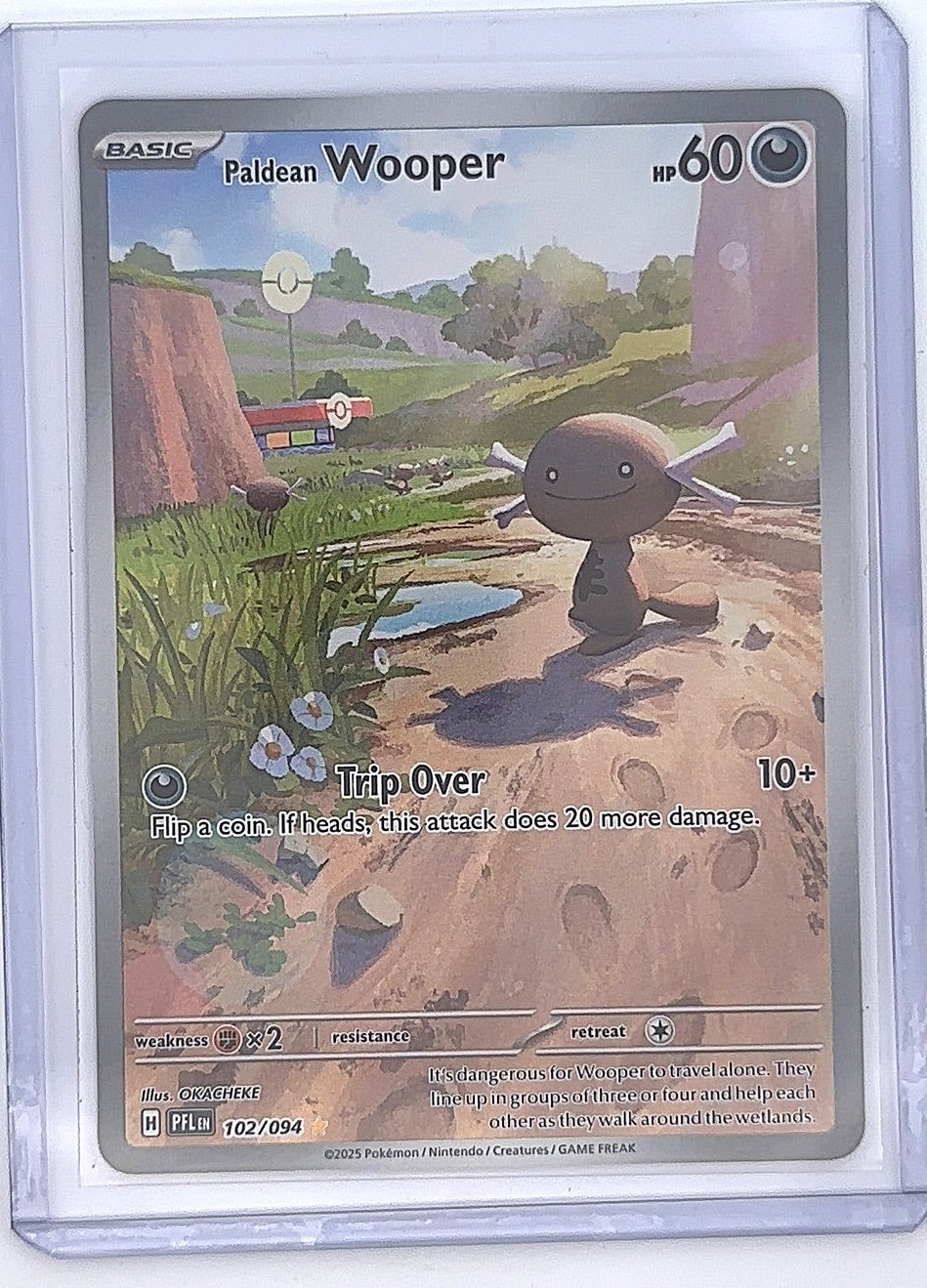 Paldean Wooper #102/094 — front