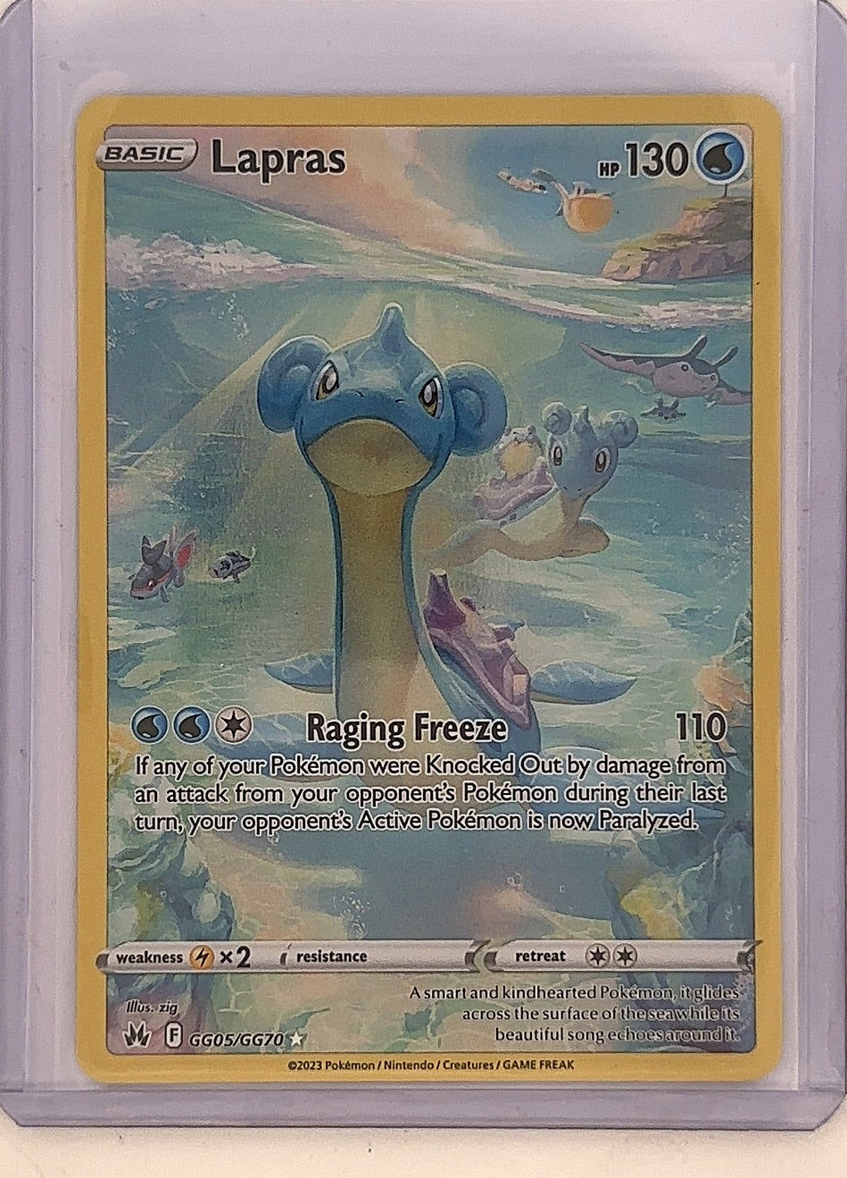 Lapras #GG05/GG70 — front