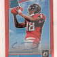 2018 Donruss Optic Calvin Ridley [Autograph Red] #161 — front