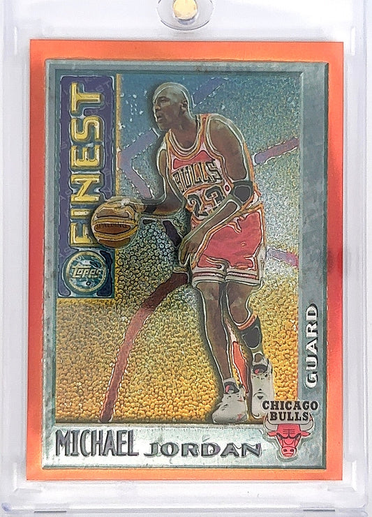 1995 Finest Mystery Michael Jordan [Orange Bordered] #M1 — front