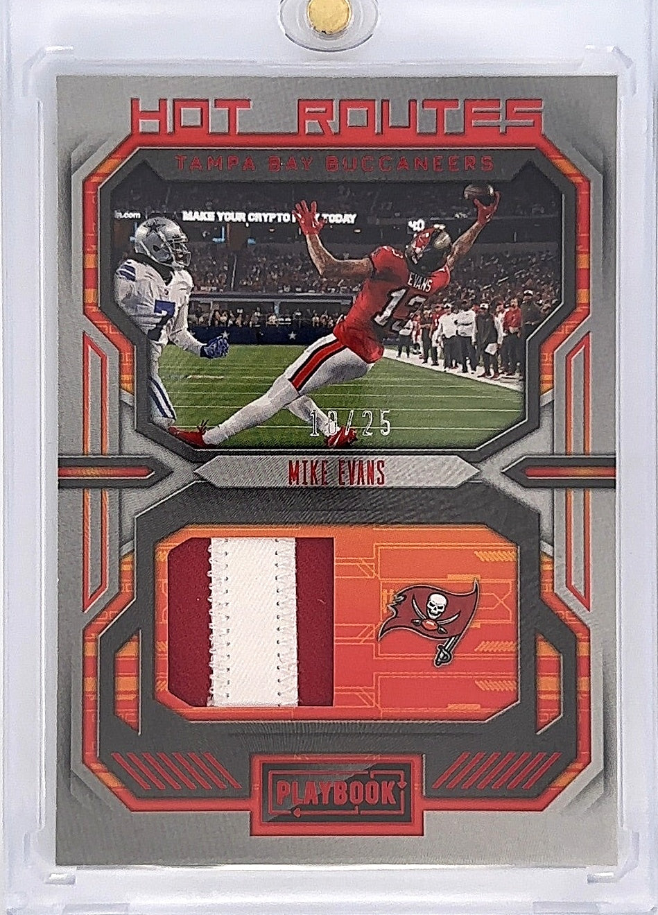 Mike Evans Hot Routes Patch /25 — front