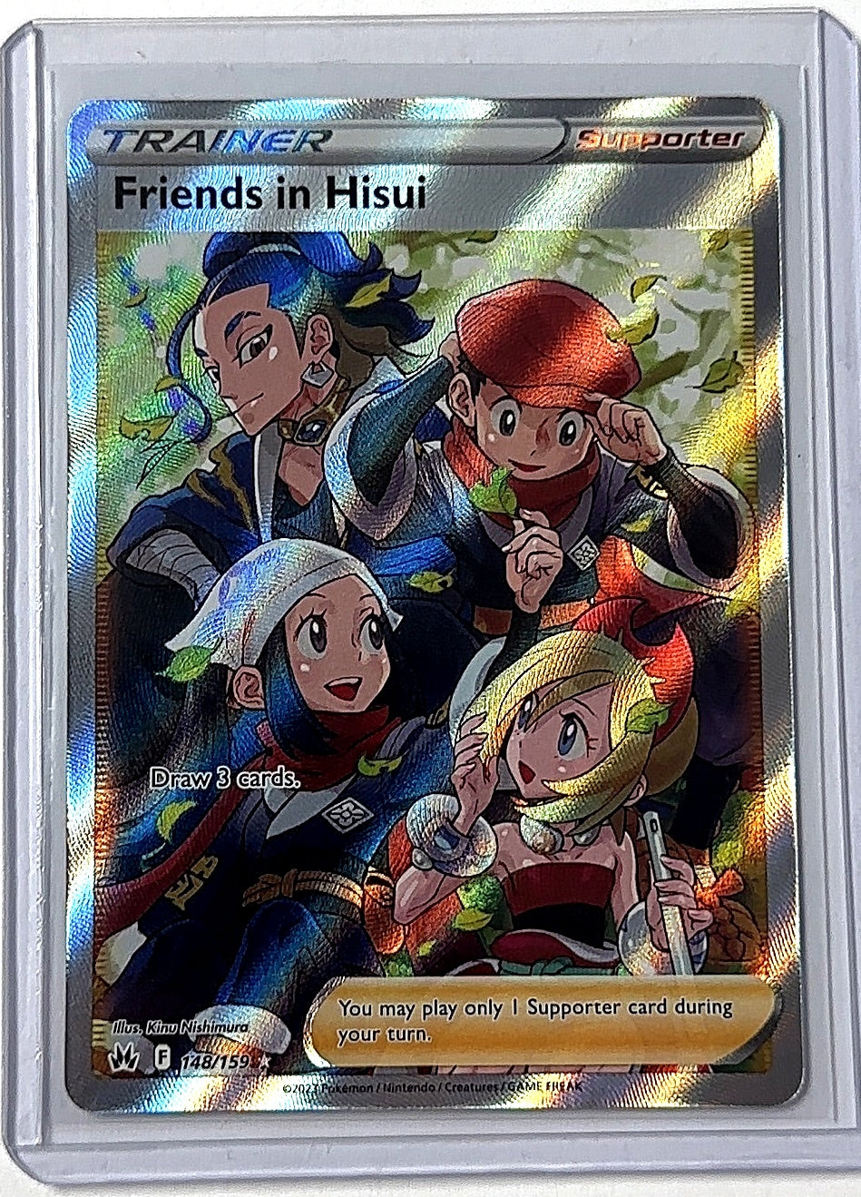 Friends in Hisui (Full Art) #148/159 — front