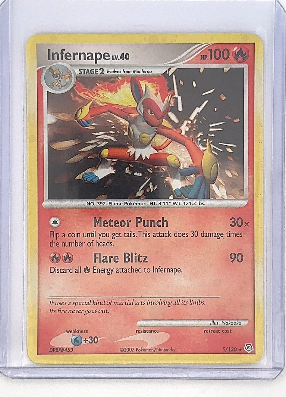 Infernape #5/130 — front
