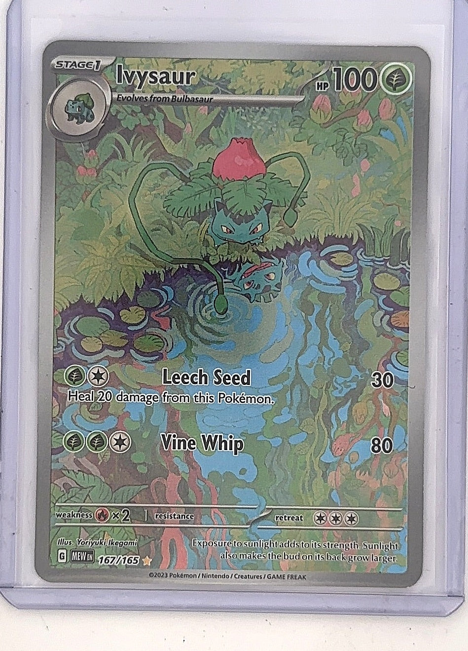 Ivysaur - 167/165 #167/165 — front