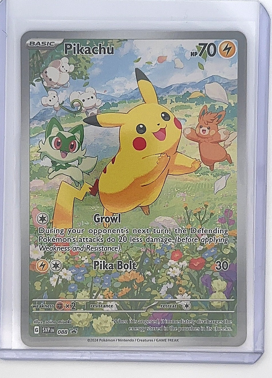 Pikachu - 088 #088 — front