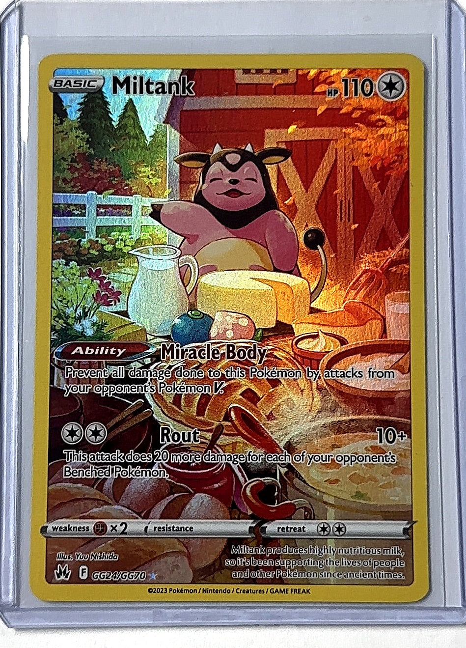 Miltank #GG24/GG70 — front