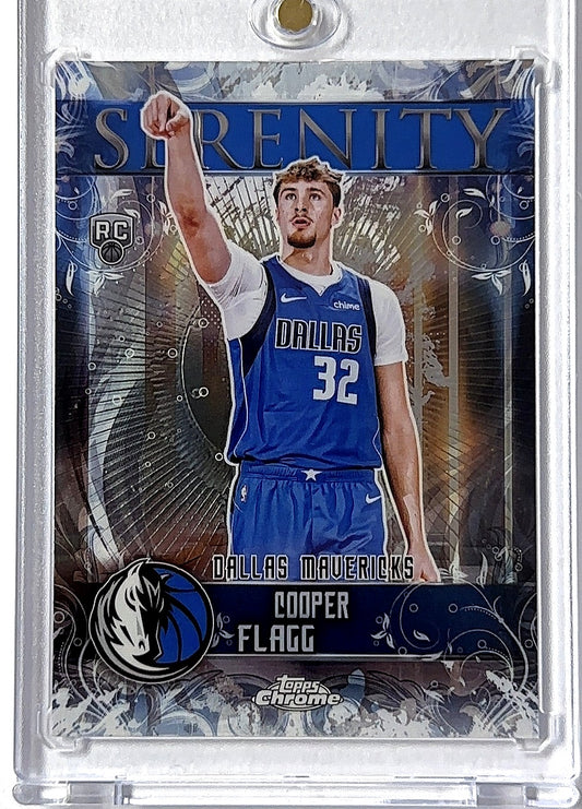 2025 Topps Chrome Serenity Cooper Flagg #SY-11 RC — front