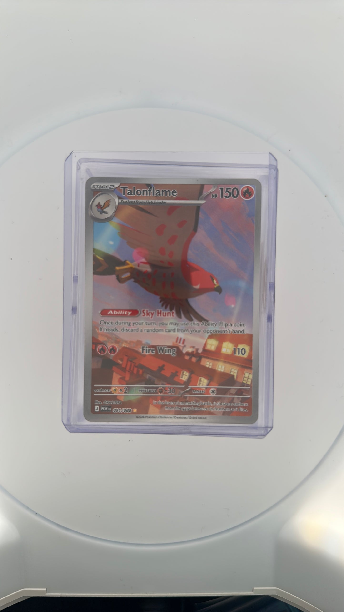 Talonflame - 091/088 ME03: Perfect Order #091/088 — front