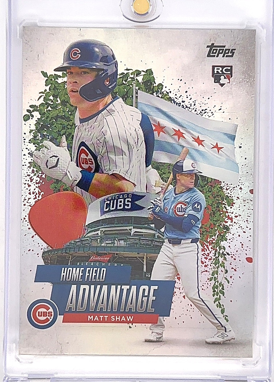 2025 Topps Update Homefield Advantage Matt Shaw #HA-44 — front