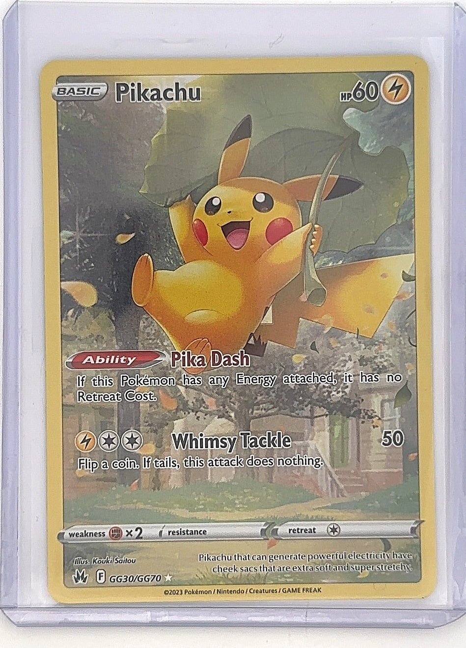 Pikachu #GG30/GG70 — front