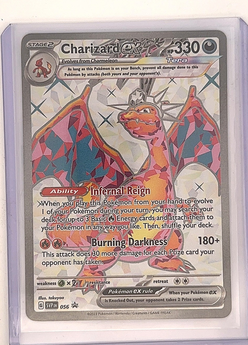 Charizard ex - 056 #056 — front