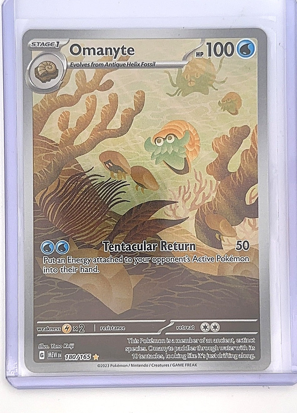 Omanyte - 180/165 #180/165 — front