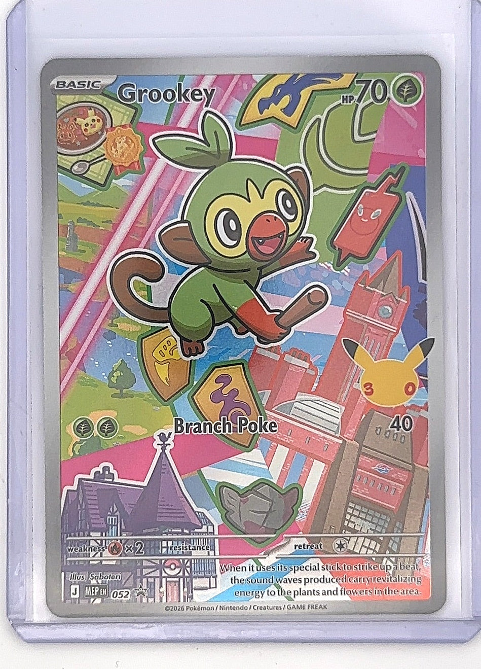 Grookey - 052 #052 — front