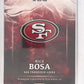 Nick Bosa Origins 03/17 Rookie Card Autograph — back