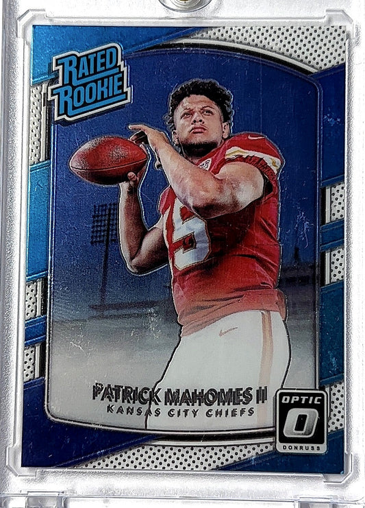 2017 Panini Donruss Optic Patrick Mahomes II #177 RC — front