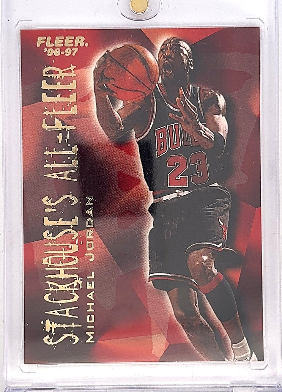 1996 Fleer Stackhouse's All Fleer Michael Jordan #4 — front