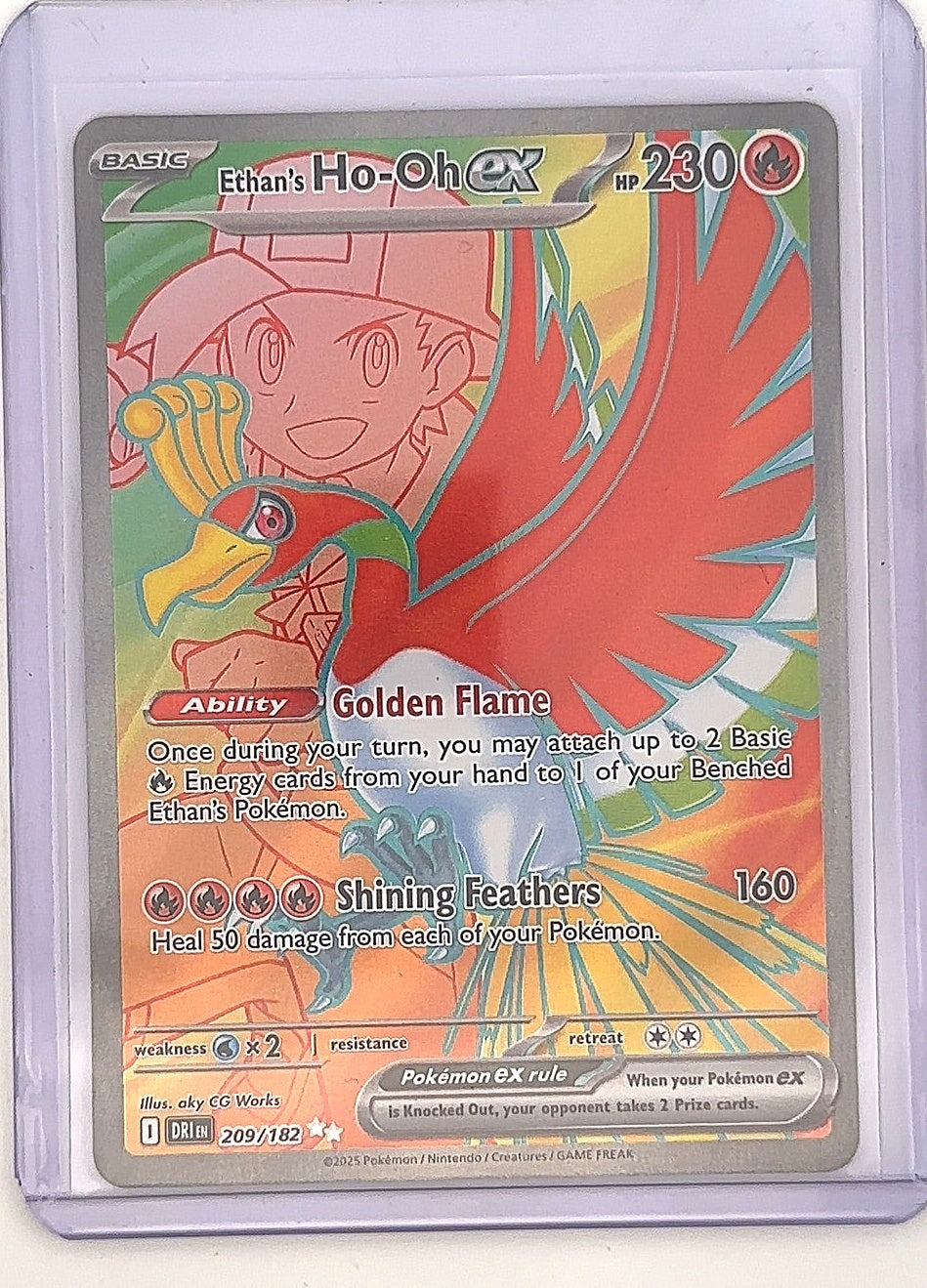 Ethan's Ho-Oh ex - 209/182 #209/182 — front