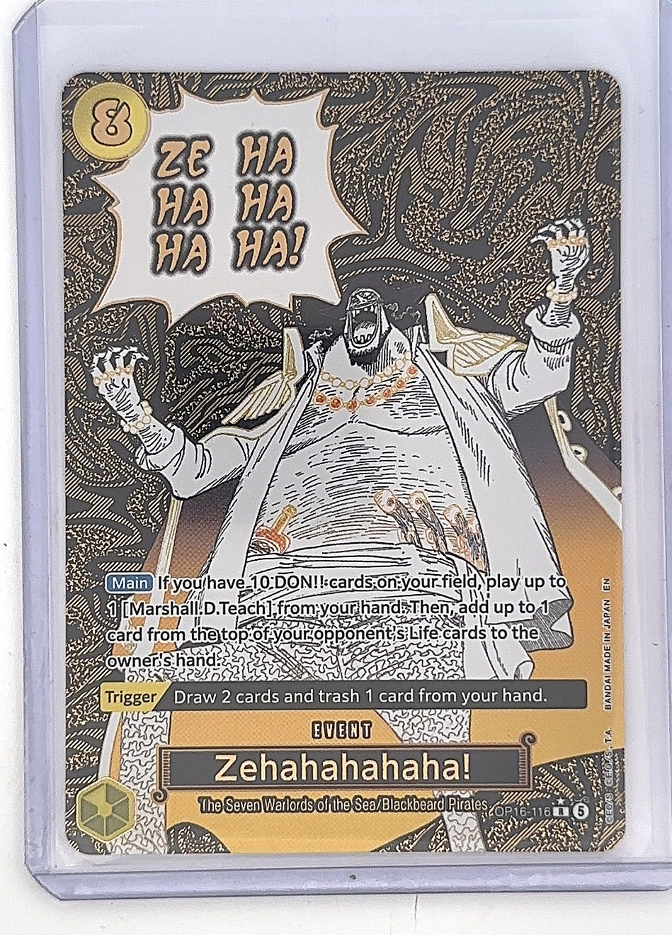 Zehahahahaha! OP16-116 — front