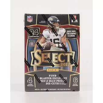 2022 Panini Select Football Blaster Box (Red & Blue Die-Cuts!)
