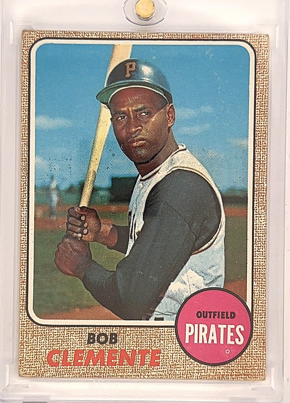 1968 Topps Bob Clemente #150 — front