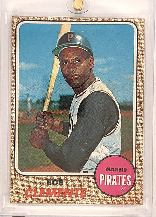1968 Topps Bob Clemente #150 — front