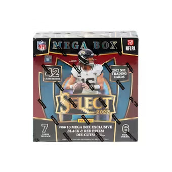 2022 Panini Select Football Mega Box (Black & Red Die-Cuts!)