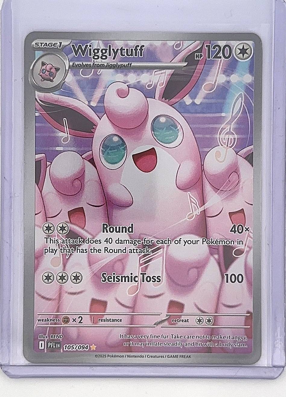 Wigglytuff - 105/094 #105/094 — front