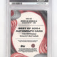 2024 Bowman Best University Autograph Refractor Emeka Egbuka #BOA-EE PSA 8 — back