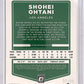 2021 Panini Donruss Optic Shohei Ohtani [Pandora Purple] #192 — back