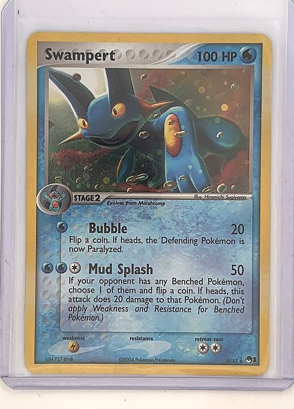 Swampert #005/017 — front