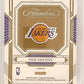 2023 Panini Flawless Legendary Scripts Nick Van Exel #16 — back