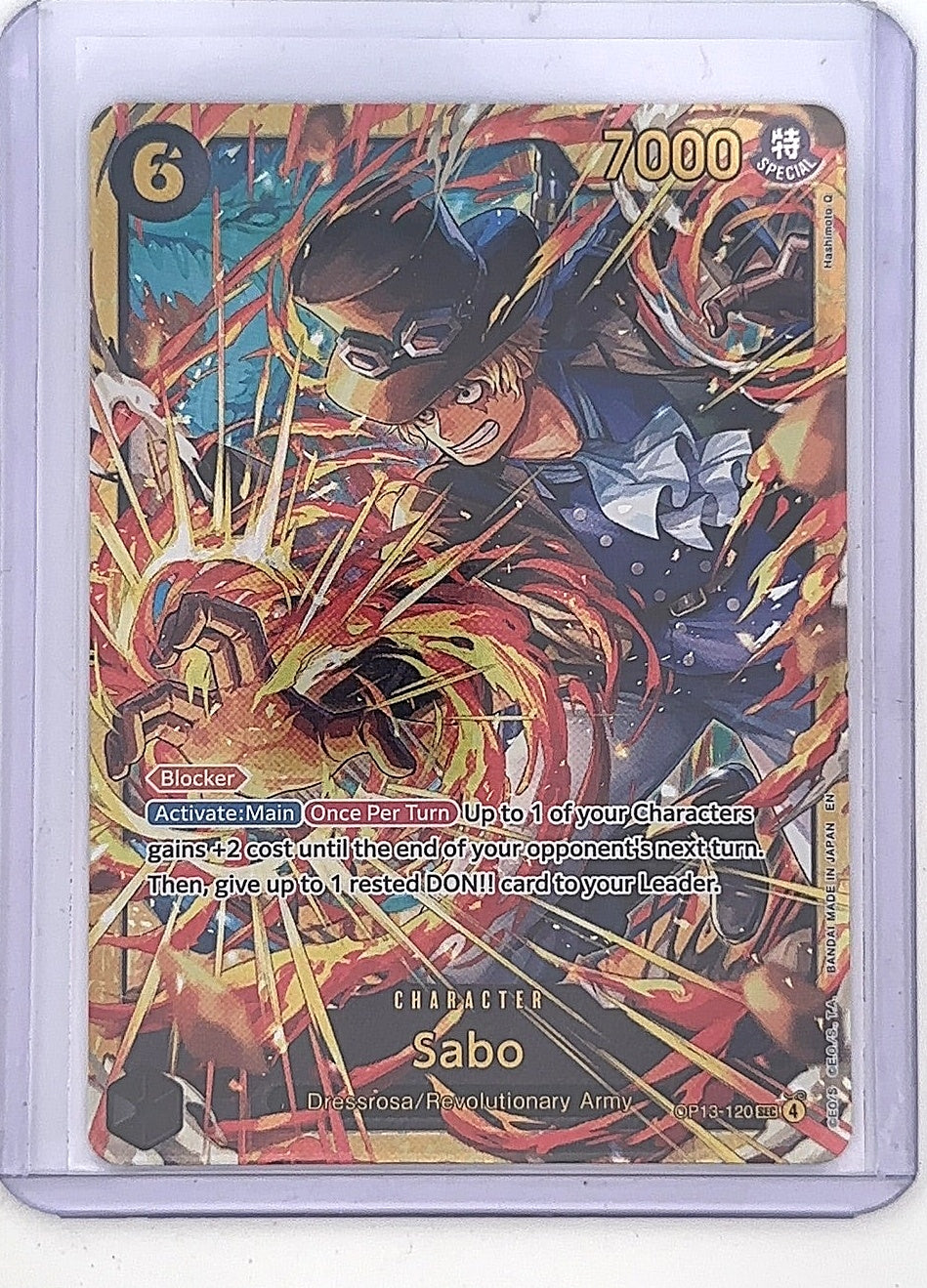Sabo OP13-120 — front