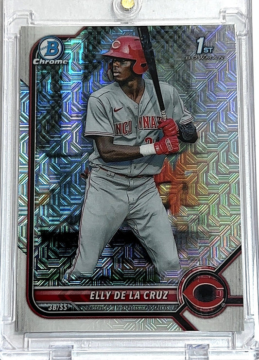 2022 Bowman Chrome Prospects Elly De LA Cruz [Mega Box Mojo] #BCP-50 — front