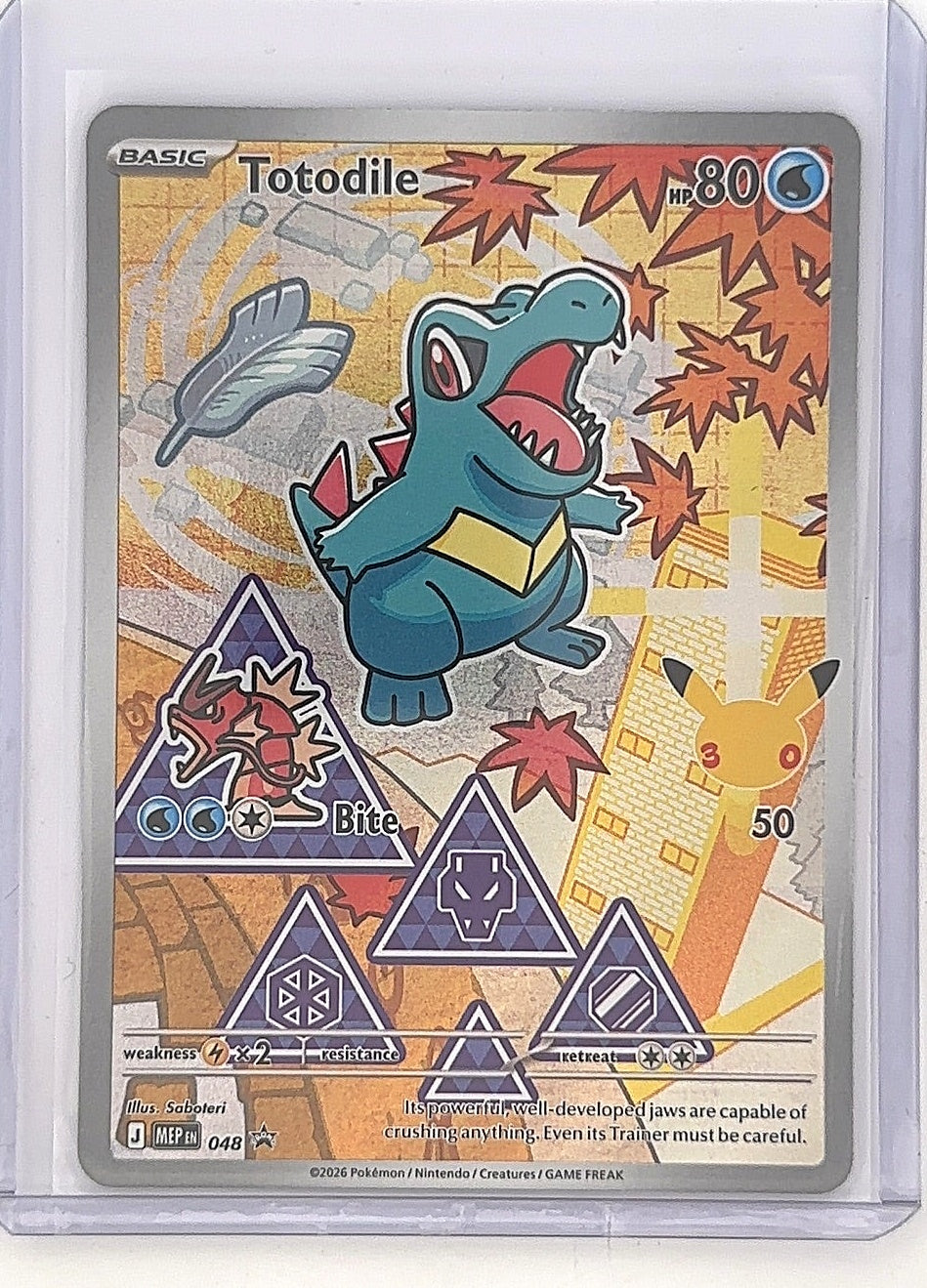 Totodile - 048 #048 — front