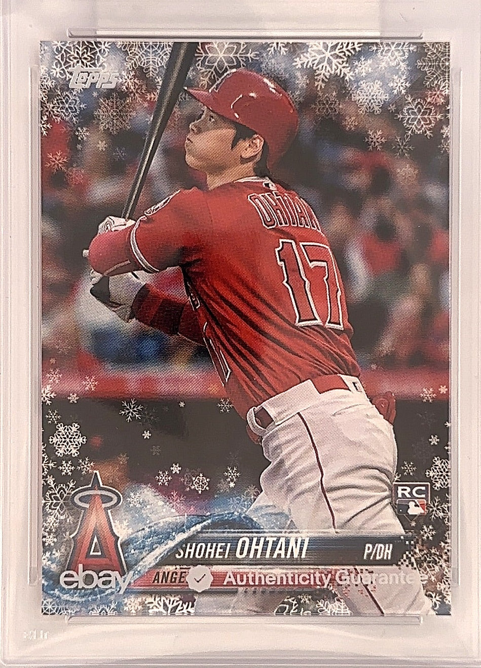 2018 Shohei Ohtani Topps HolidayHMW17 PSA GEM MT 10 — front