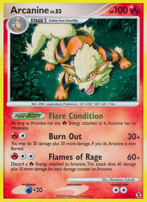 Arcanine #1/111 — stock