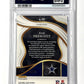 Dak Prescott 2023 Select Blue Disco PSA GEM MT 10 — back