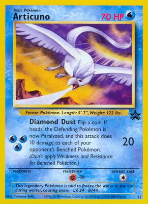 Articuno (22) #22/53 — stock